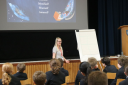 Author L. D. Lapinski visits St Peter's 8-13 Author L. D. Lapinski visits St Peter's 8-13