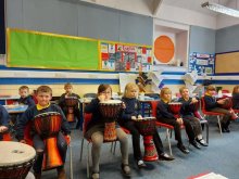Drumming Up Support Drumming Up Support
