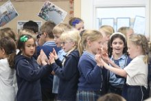 Year 2 and 3 perform to a live audience Year 2 and 3 perform to a live audience