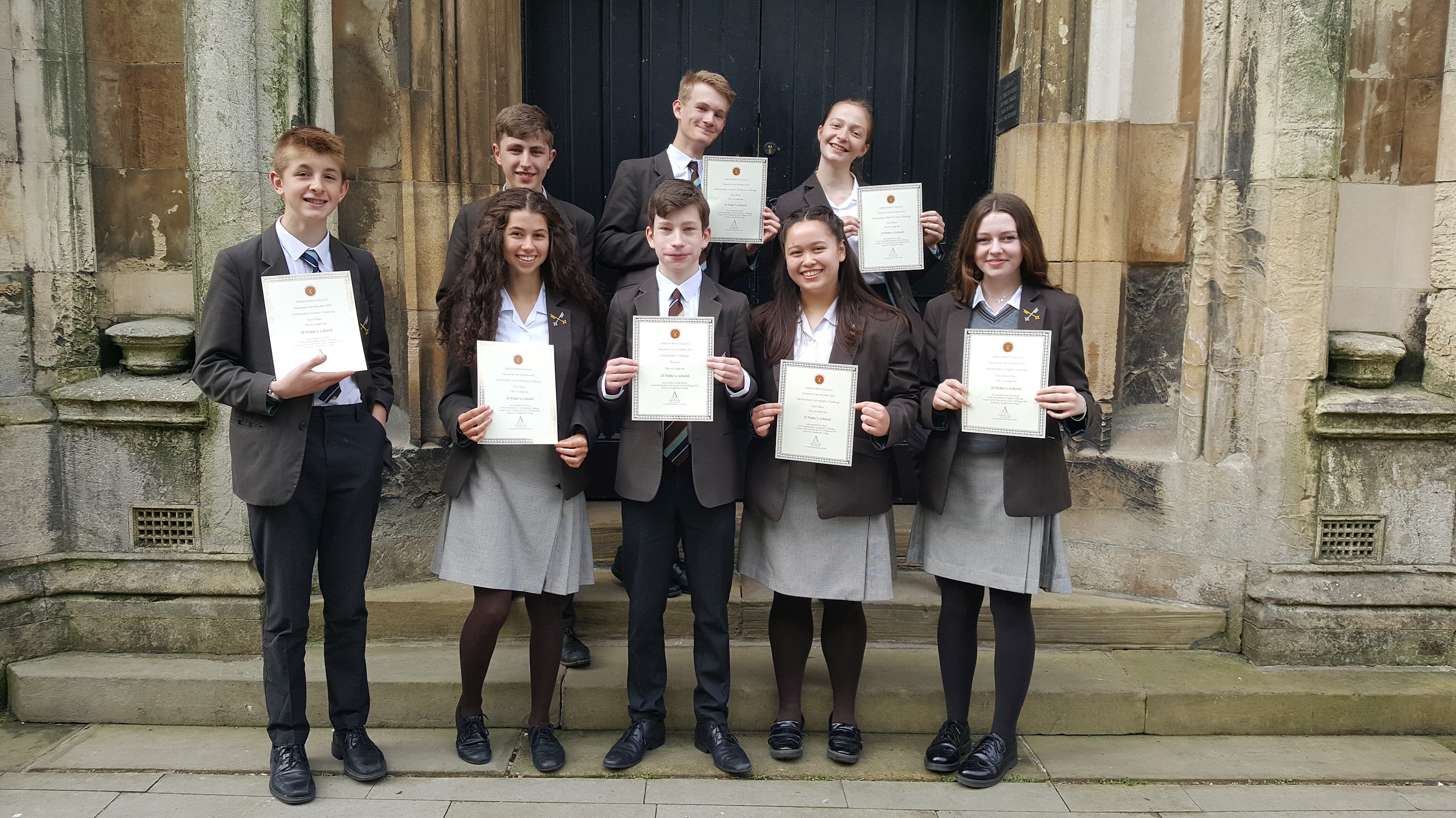 The da Vinci Challenge, Ampleforth College