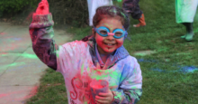 St Peter's 2-8 throw a Holi Party St Peter's 2-8 throw a Holi Party
