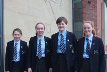 Our swimmers give an outstanding performance Our swimmers give an outstanding performance