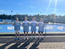 End of term tennis success