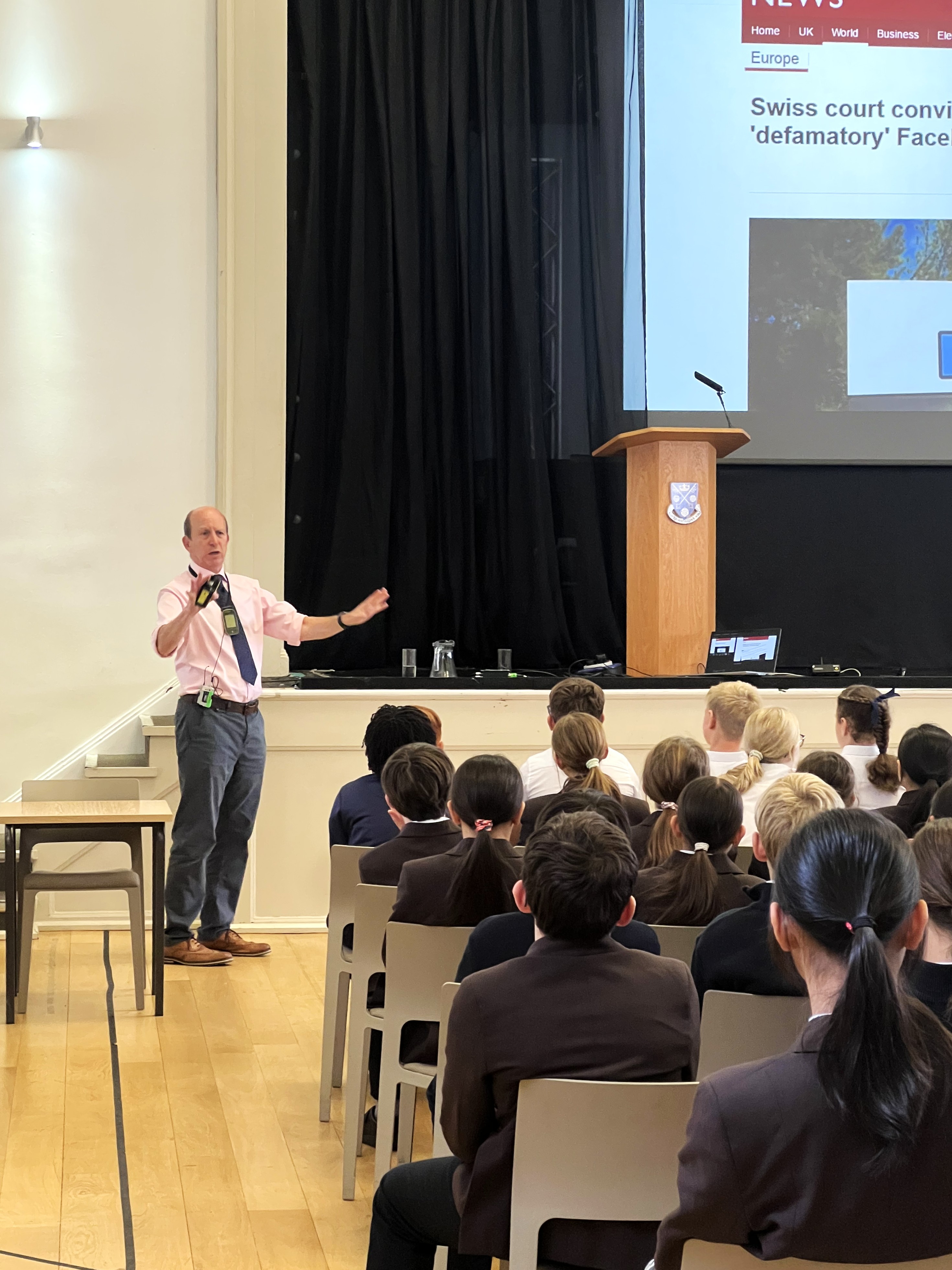 Online Safety Expert Karl Hopwood Visits St Peter’s